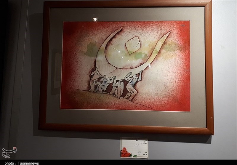 نمایشگاه خوشنویسی در خاتم الانبیاء رشت
