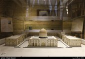 ماکت مقبره آیت الله مدرس در شهر کاشمر