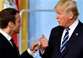 ترامپ پیام‌های شخصی ماکرون به وی را منتشر کرد +عکس
