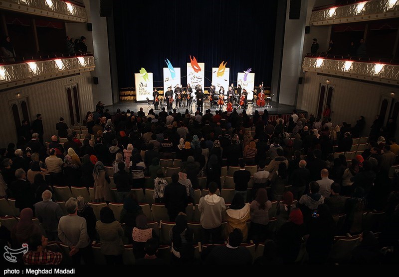 پنجمین شب سی‌وسومین جشنواره موسیقی فجر