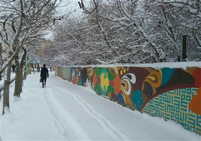 اردبیل در آخرین روز از دی ماه سپید پوش شد