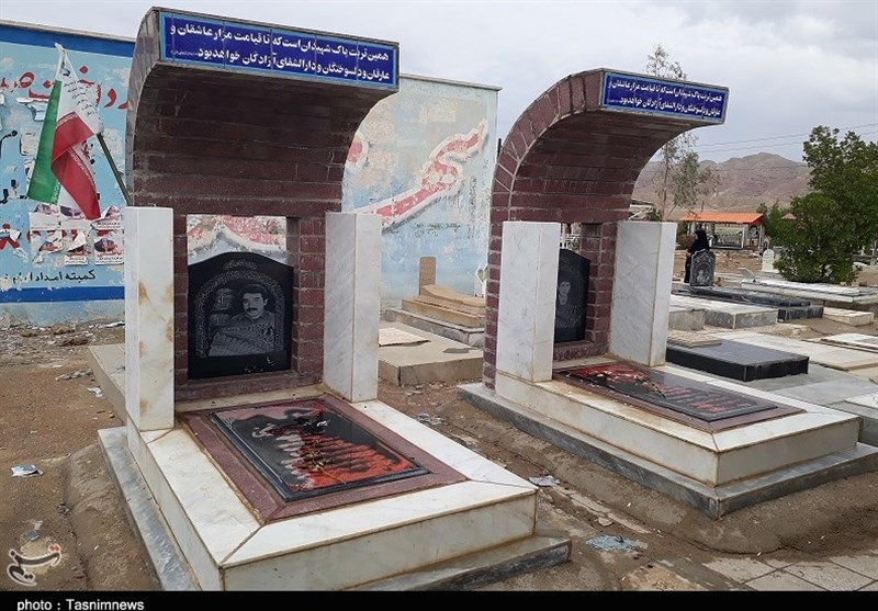 بازسازی مزار شهدا در هفتگل