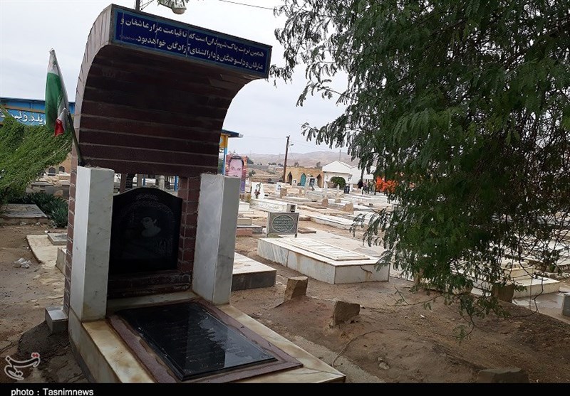 بازسازی مزار شهدا در هفتگل