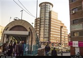 نمایی از متروی شهید نواب صفوی