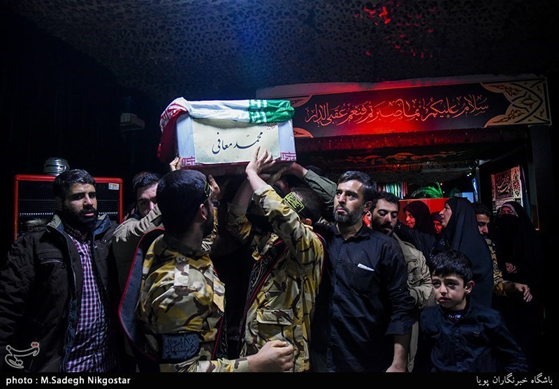 وداع با شهید مدافع حرم محمد معافی