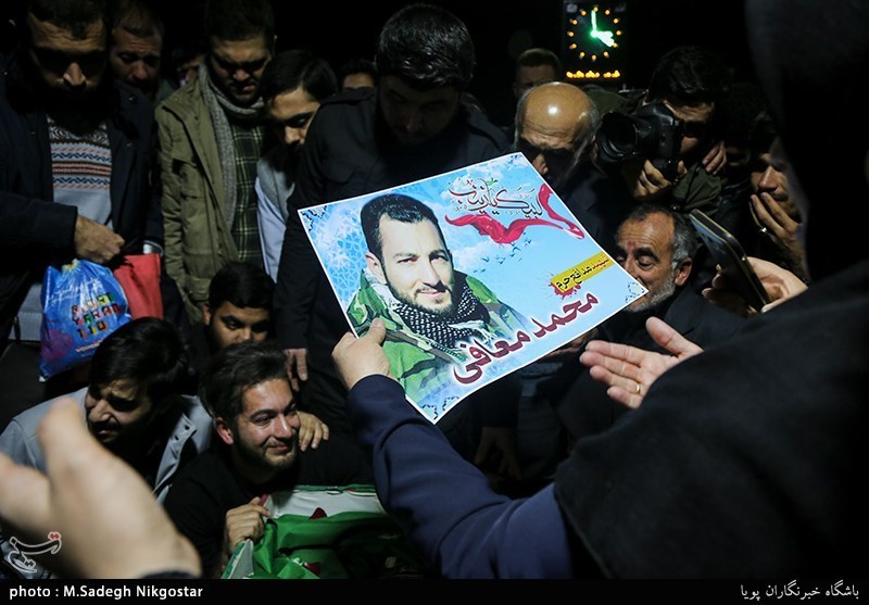 وداع با شهید مدافع حرم محمد معافی