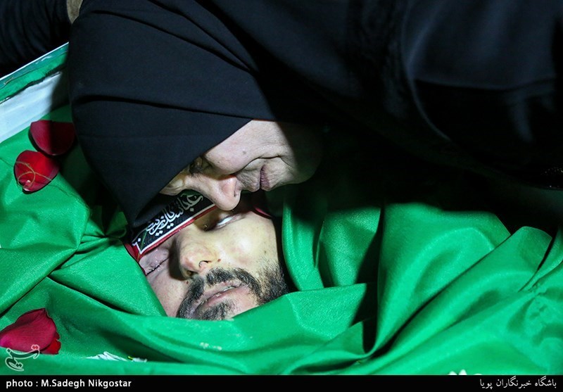 وداع با شهید مدافع حرم محمد معافی