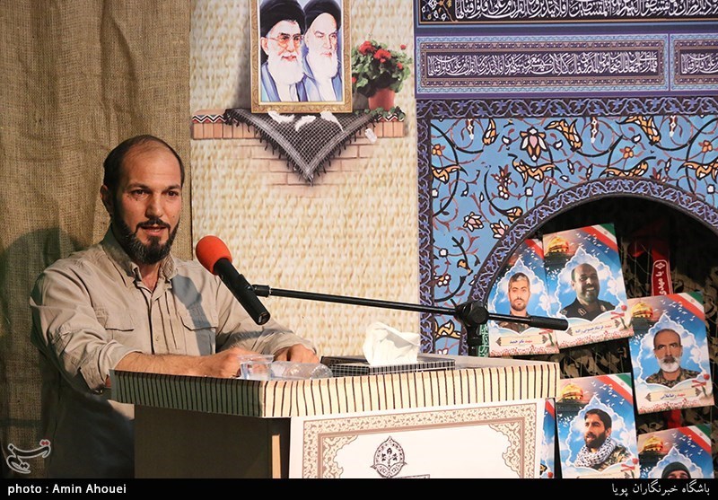 مراسم یادبود شهدای مدافع حرم در حسینیه محب الشهدا