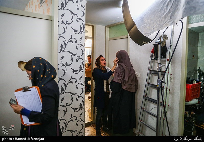 پشت صحنه سریال 87 متر