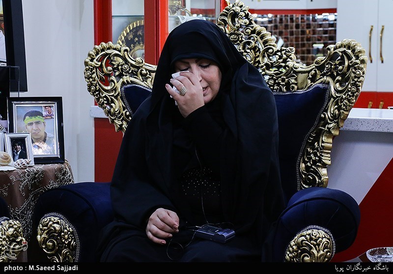 همسر شهید مدافع محمدتقی ارغوانی