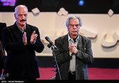 بزرگداشت منوچهر اسماعیلی مدیر دوبلاژ در مراسم افتتاحیه سی‌وششمین جشنواره فیلم فجر