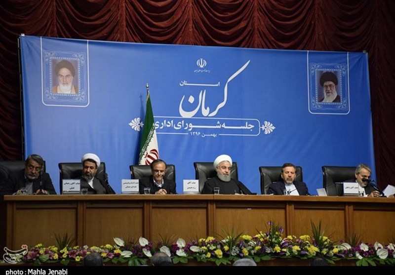 جلسه شورای اداری استان کرمان با حضور رئیس جمهور 