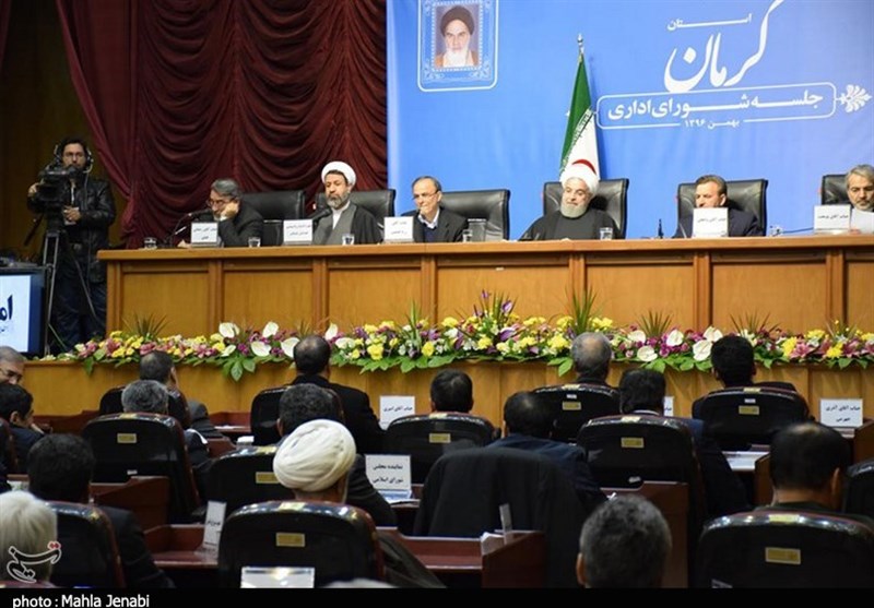 جلسه شورای اداری استان کرمان با حضور رئیس جمهور 