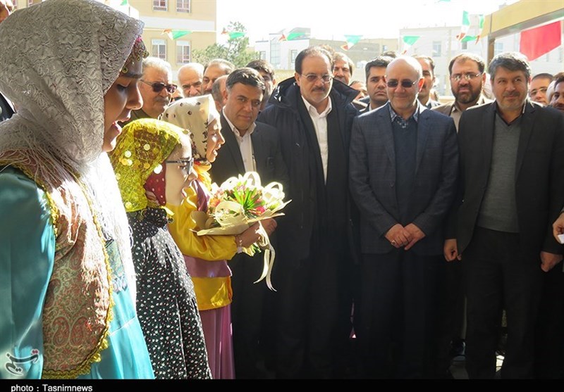 افتتاح پروژه های دهه فجر در شهرستان دامغان///96