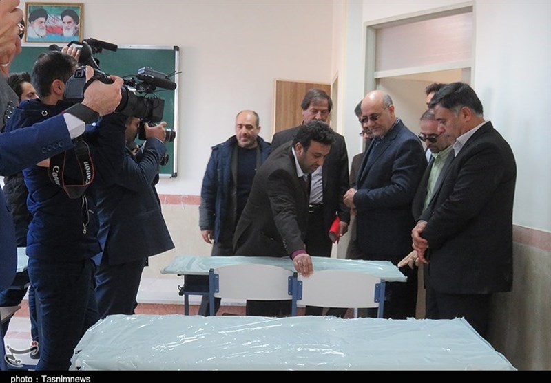 افتتاح پروژه های دهه فجر در شهرستان دامغان///96