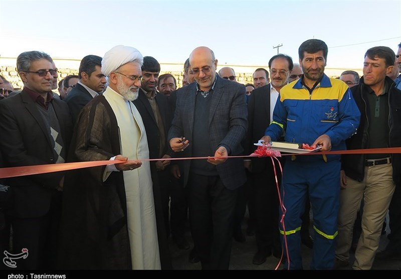 افتتاح پروژه های دهه فجر در شهرستان دامغان///96