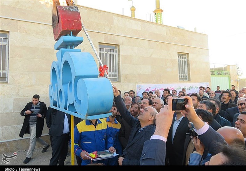 افتتاح پروژه های دهه فجر در شهرستان دامغان///96