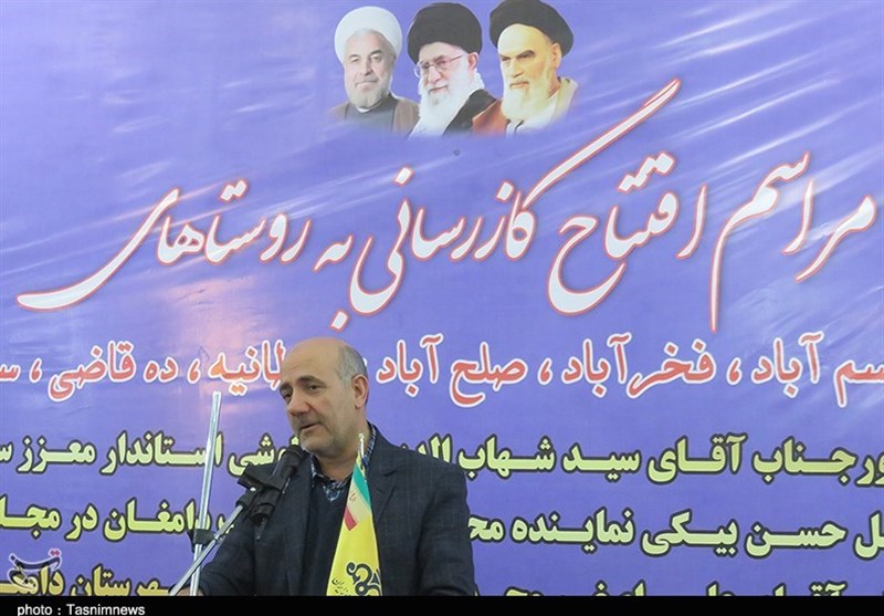 افتتاح پروژه های دهه فجر در شهرستان دامغان///96