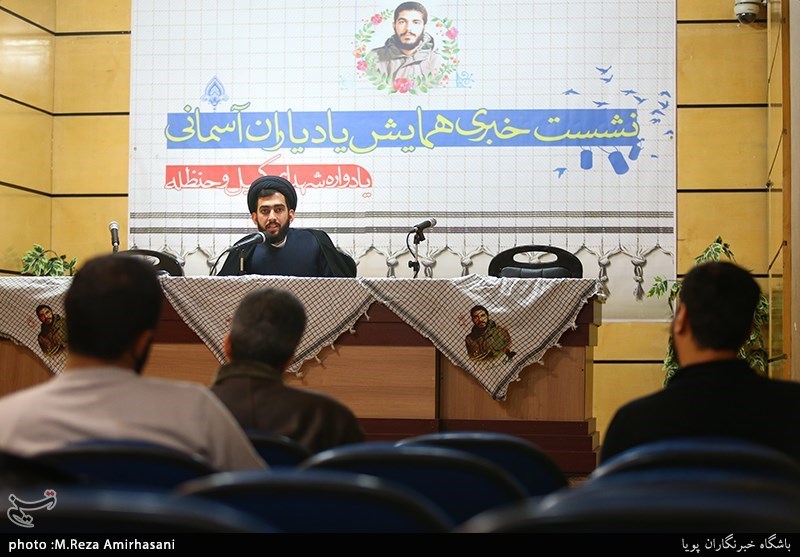 نشست خبری سیدمحمد محمدی در همایش یادیاران آسمانی