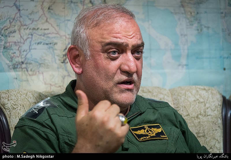 مصاحبه تسنیم با امیر محمد تسویه چی فرمانده پایگاه یکم شکاری پشتیبانی نیروی هوایی ارتش