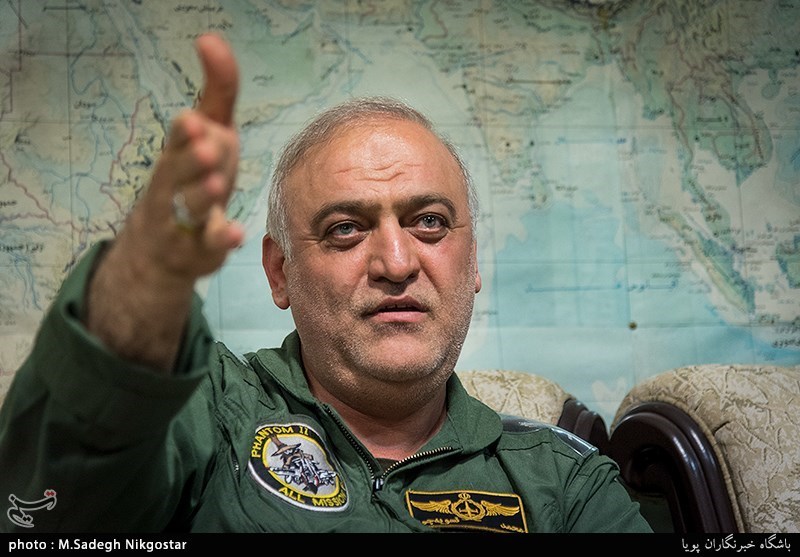 مصاحبه تسنیم با امیر محمد تسویه چی فرمانده پایگاه یکم شکاری پشتیبانی نیروی هوایی ارتش