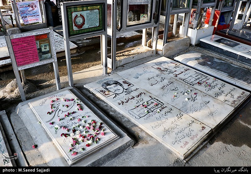 غبار روبی مزار شهدا