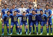 دیدار تیم های فوتبال استقلال تهران و سپیدرود رشت