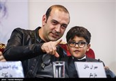 سام ولی‌پور و مهران نائل در نشست خبری فیلم کار کثیف - سی‌وششمین جشنواره فیلم فجر