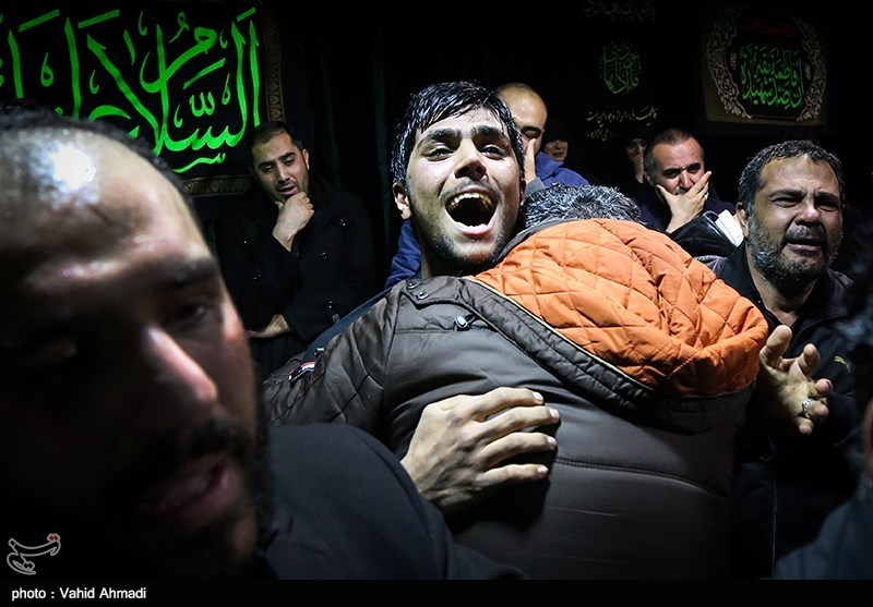 مراسم وداع با پیکر شهید بسیجی آشوب خیابان پاسداران "محمد حسین حدادیان"