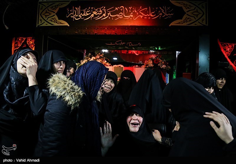 مراسم وداع با پیکر شهید بسیجی آشوب خیابان پاسداران "محمد حسین حدادیان"