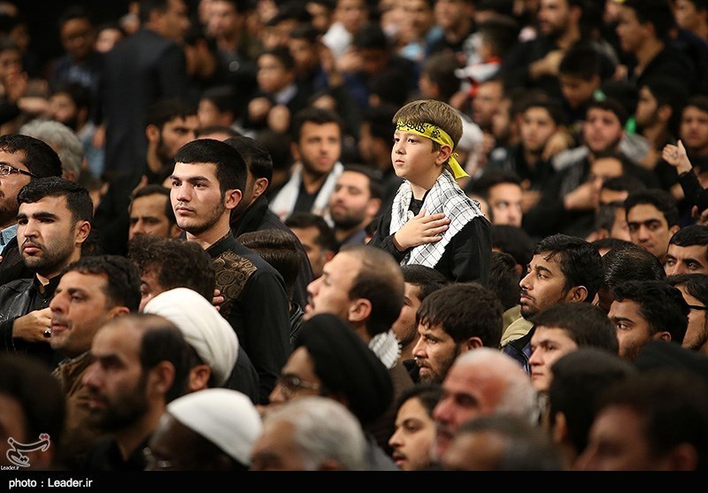 مراسم عزاداری شهادت حضرت فاطمه زهرا(س) در حسینیه امام خمینی با حضور رهبر معظم انقلاب