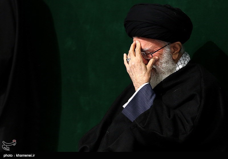 مراسم عزاداری شهادت حضرت فاطمه زهرا(س) در حسینیه امام خمینی با حضور رهبر معظم انقلاب