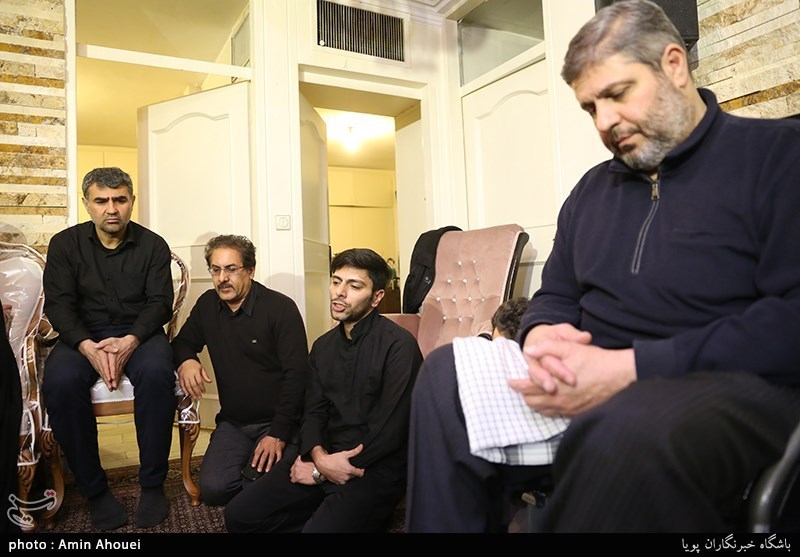 دیدار سردار علی فضلی با خانواده شهید حدادیان