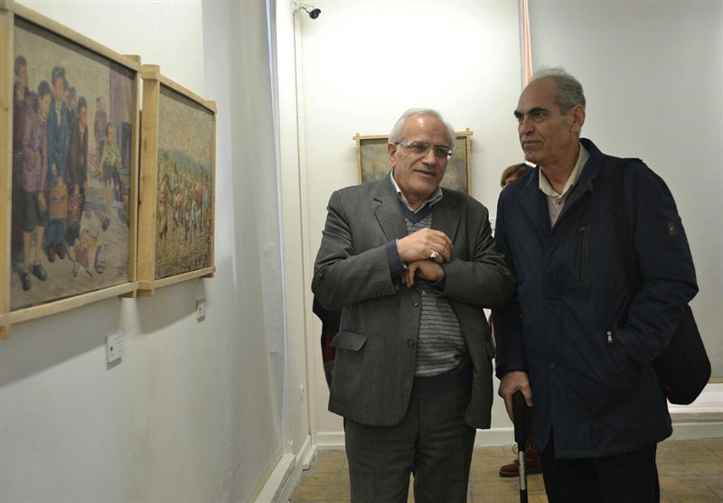 نمایشگاه "مروری برآثار استاد اسفندیار احمدیه"