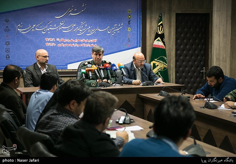 نشست خبری سردار احمد عبداللهی معاون بهداشت و درمان سپاه