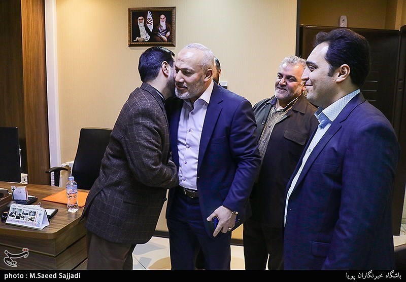 نشست خبری نماینده جنبش جهاد اسلامی فلسطین در ایران