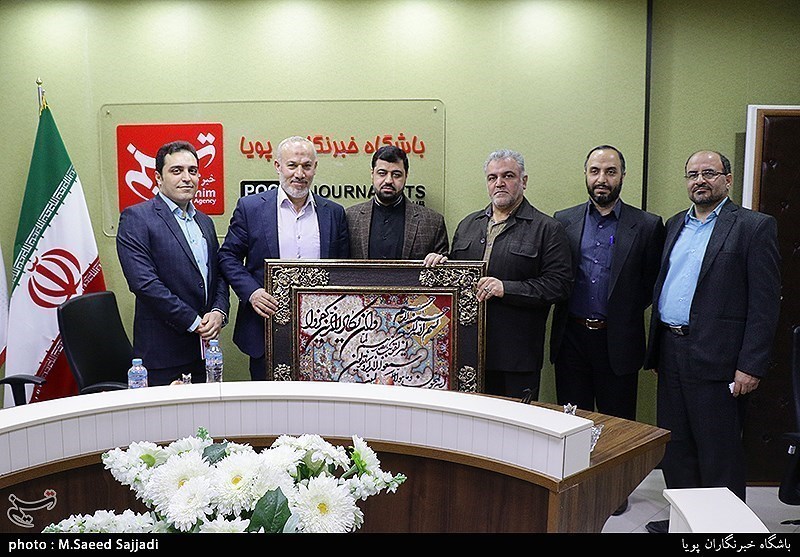 نشست خبری نماینده جنبش جهاد اسلامی فلسطین در ایران