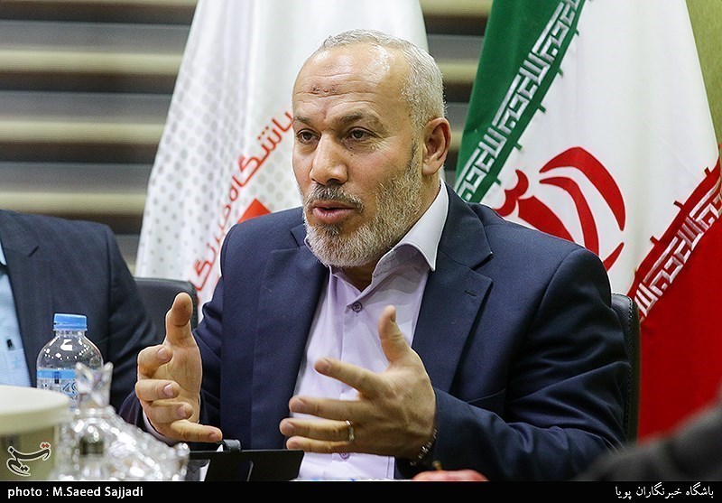 نشست خبری نماینده جنبش جهاد اسلامی فلسطین در ایران