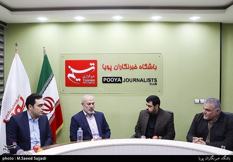 نشست خبری نماینده جنبش جهاد اسلامی فلسطین در ایران