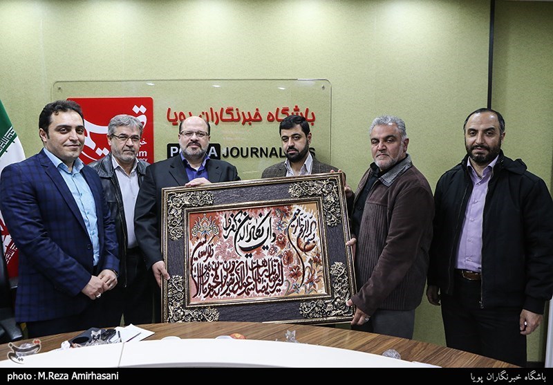 بازدید نماینده جنش مقاومت اسلامی حماس از باشگاه خبرنگاران پویا