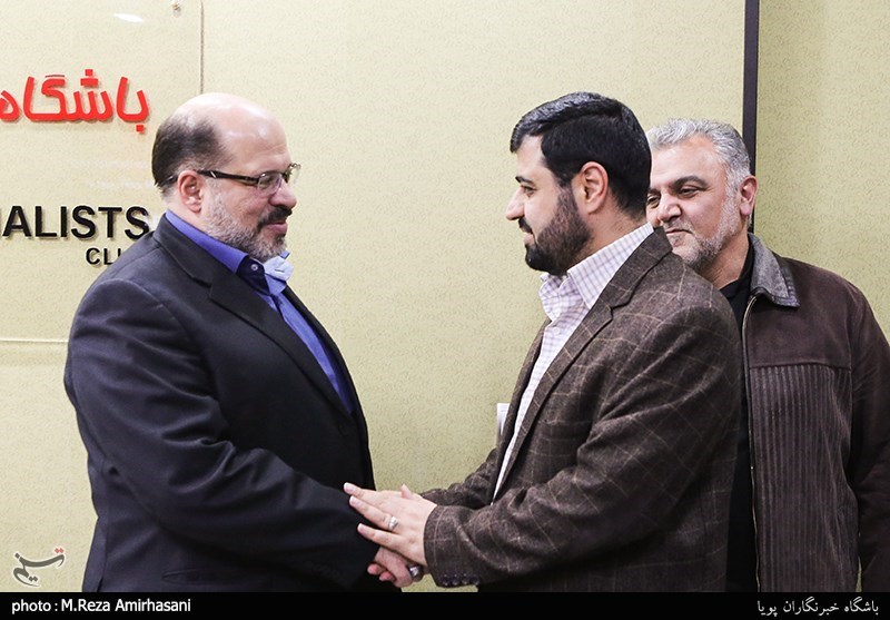 بازدید نماینده جنش مقاومت اسلامی حماس از باشگاه خبرنگاران پویا