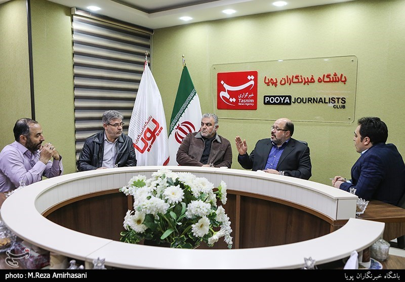 بازدید نماینده جنش مقاومت اسلامی حماس از باشگاه خبرنگاران پویا