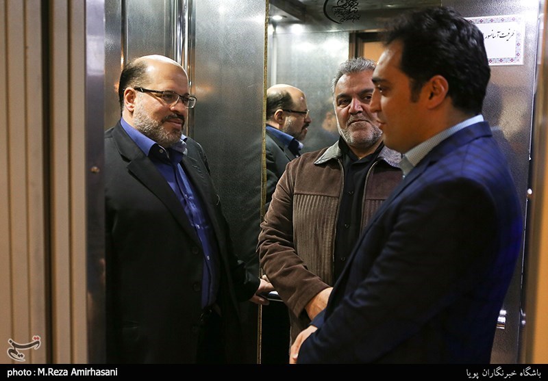 بازدید نماینده جنش مقاومت اسلامی حماس از باشگاه خبرنگاران پویا