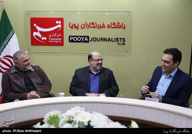 بازدید نماینده جنش مقاومت اسلامی حماس از باشگاه خبرنگاران پویا