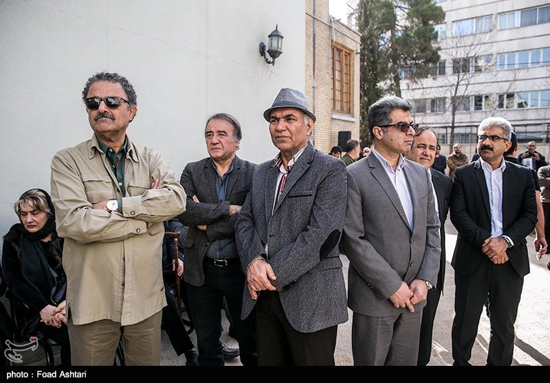 مراسم تشییع پیکر همایون شهنواز