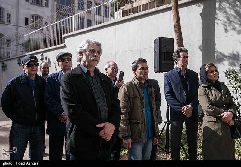 مراسم تشییع پیکر همایون شهنواز