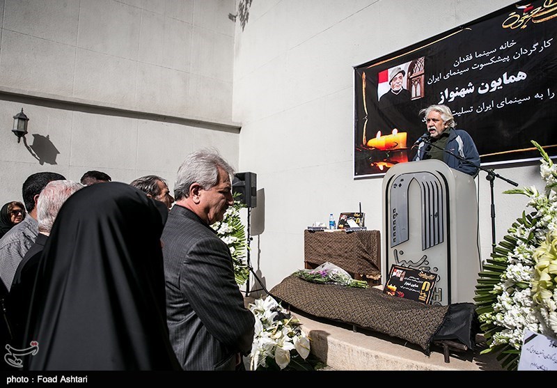 مراسم تشییع پیکر همایون شهنواز