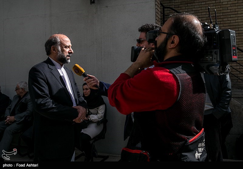 مراسم تشییع پیکر همایون شهنواز