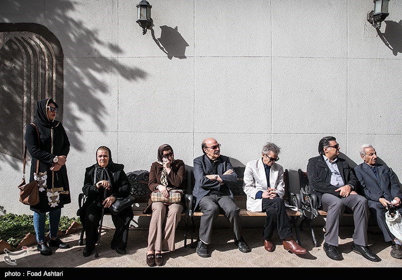 مراسم تشییع پیکر همایون شهنواز