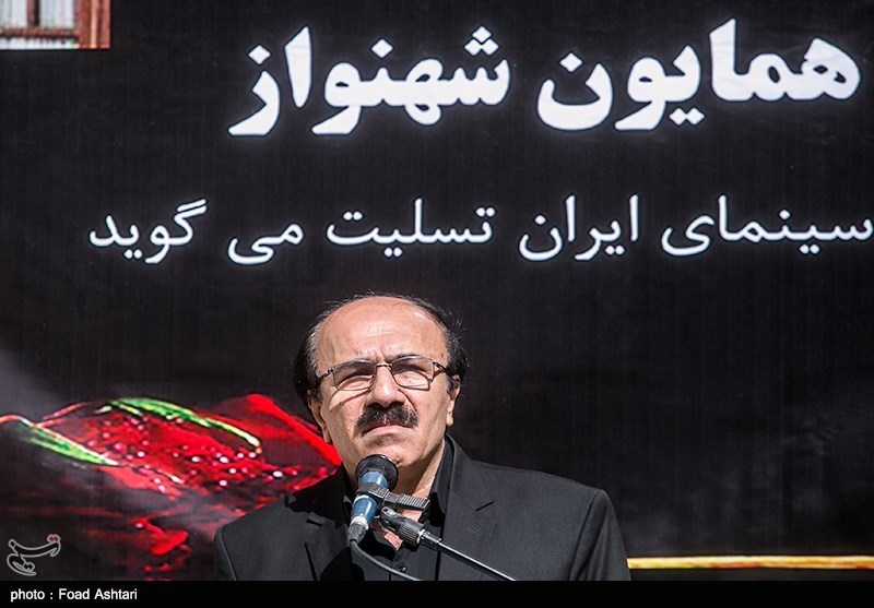 مراسم تشییع پیکر همایون شهنواز